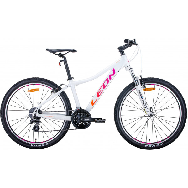 Велосипед Leon HT Lady 26" (white pink)