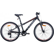 Велосипед Leon Junior AM Vbr 24" (black orange)
