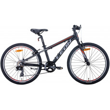 Велосипед Leon Junior Vbr 24" (black orange)