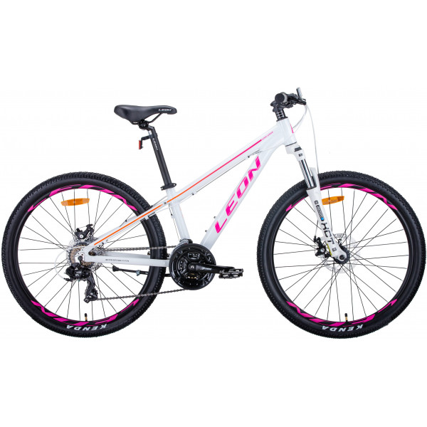 Велосипед Leon Super Junior AM DD 26" (white pink)