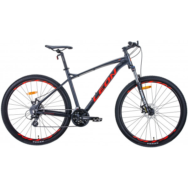 Велосипед Leon TN-90 AM DD 29" (grey red)