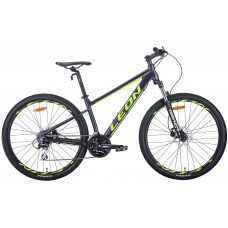 Велосипед Leon XC-80 AM HDD 27.5" (black green)