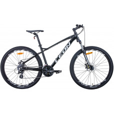 Велосипед Leon XC-90 AM DD 27.5" (black white)