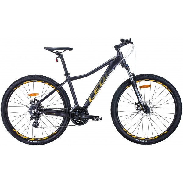 Велосипед Leon XC-LADY AM DD 27.5" (black-yellow)