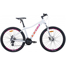 Велосипед Leon XC-LADY AM DD 27.5" (white pink)