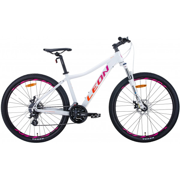 Велосипед Leon XC-LADY AM DD 27.5" (white pink)