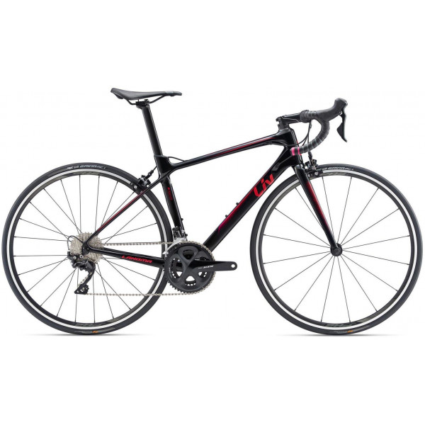 Велосипед Liv Langma Advanced 2 Queen of Mountain (black-red)