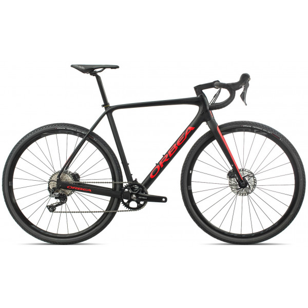 Велосипед Orbea Terra M20-D 1X (black-red)
