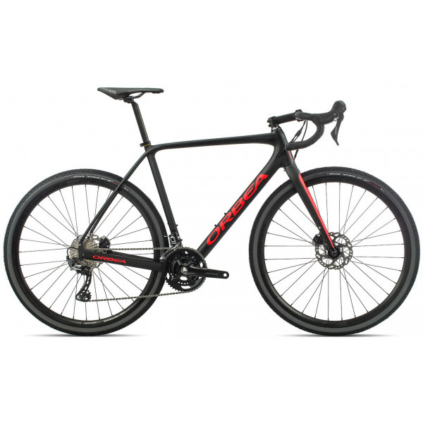 Велосипед Orbea Terra M30-D (black-red)