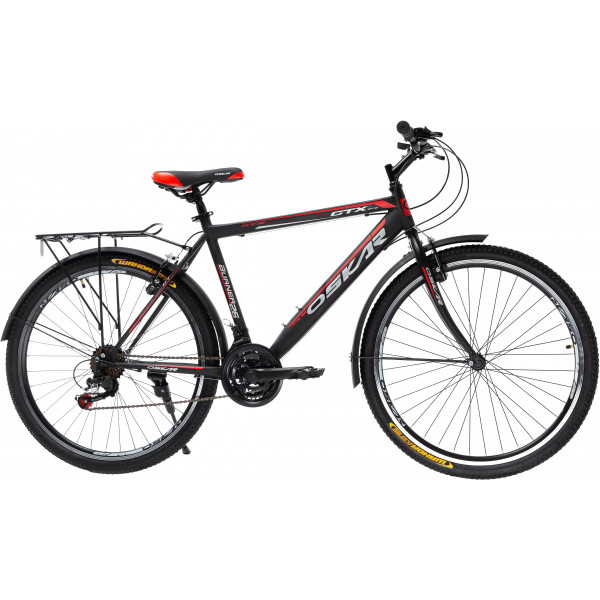 Велосипед Oskar GTX 26" (black-red)