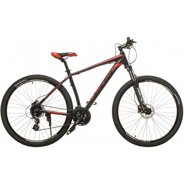 Велосипед Oskar Jura 29" (black-red)