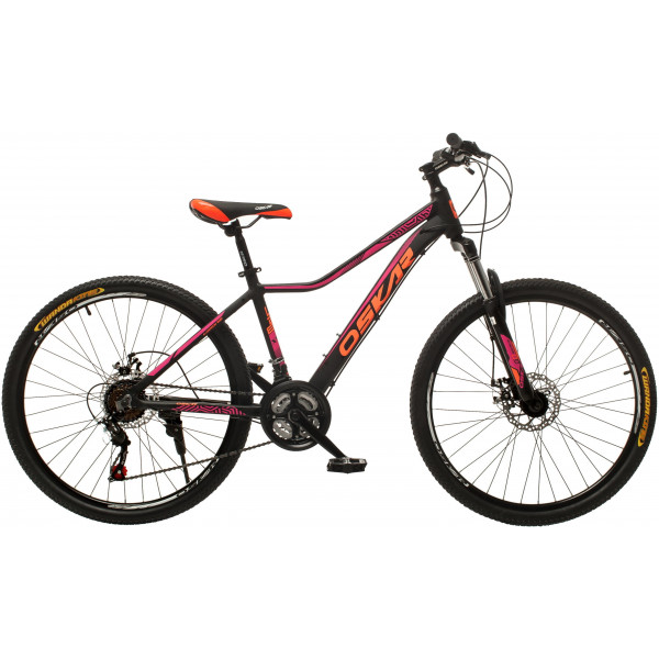 Велосипед Oskar Lady New 26" (black orange)