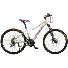 Велосипед Oskar Lady New 26" (white pink)