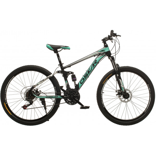 Велосипед Oskar Liner 26" (black-turquoise)
