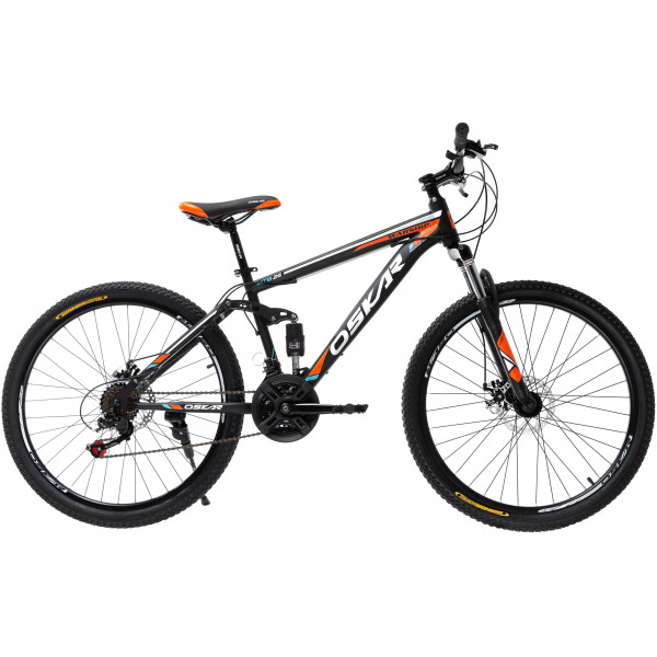 Велосипед Oskar Warship 26" (black orange)