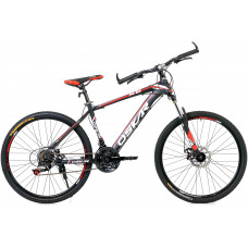 Велосипед Oskar X6 26" (black-red)