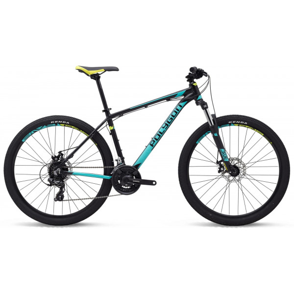 Велосипед Polygon Cascade 4 27.5" (black blue)