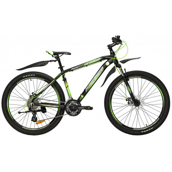 Велосипед Premier Tsunami 27" (black green)