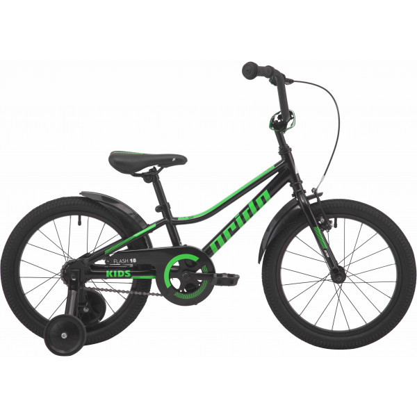 Велосипед Pride Flash 18 (black green)