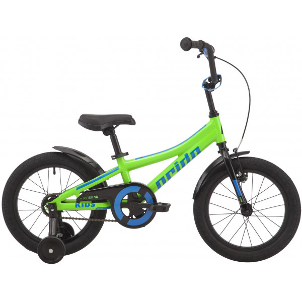 Велосипед Pride Rider 16 (green blue)