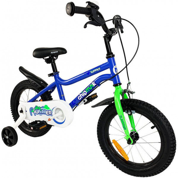 Велосипед RoyalBaby Chipmunk MK 12", OFFICIAL UA (blue green)