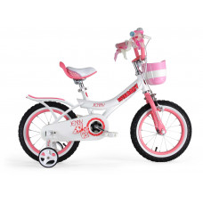 Велосипед RoyalBaby Jenny Girls 12", OFFICIAL UA (white pink)