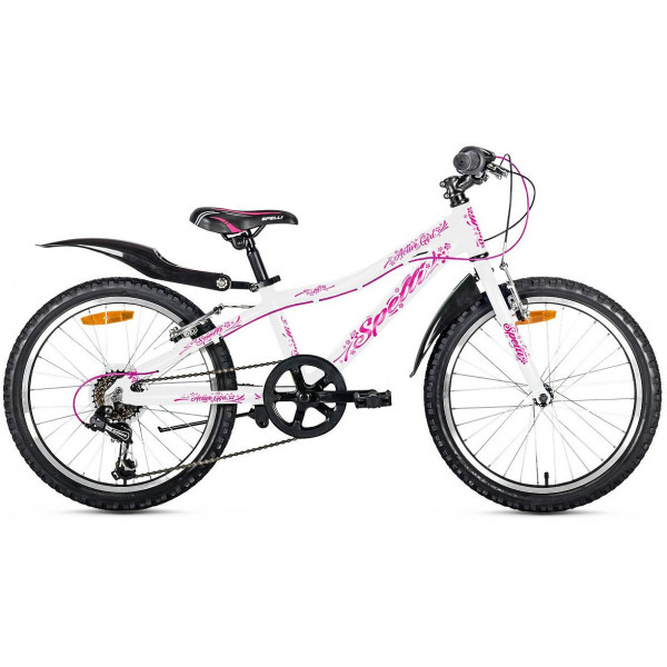 Велосипед Spelli Active 20" Girl (white pink)