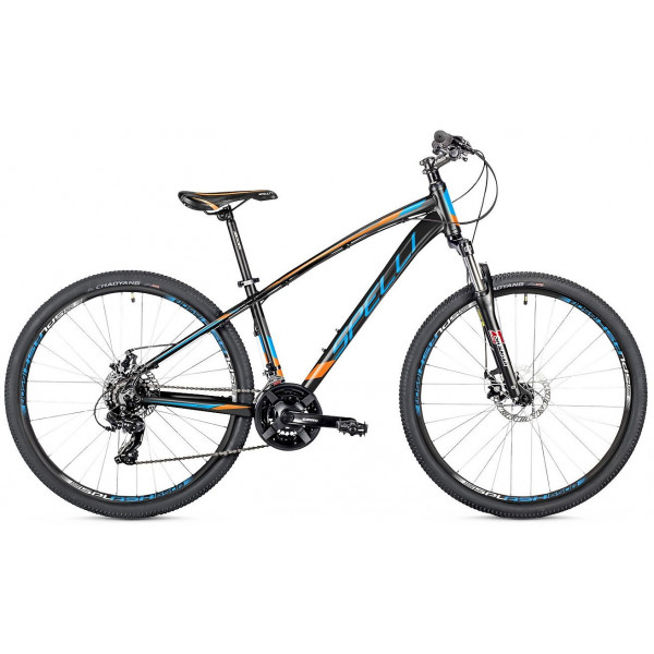 Велосипед Spelli SX-2700 27,5" (black blue orange)