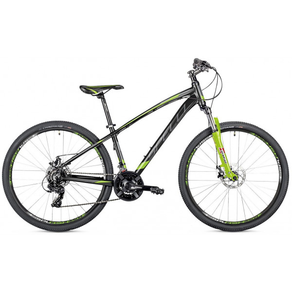 Велосипед Spelli SX-2700 27,5" (black green)