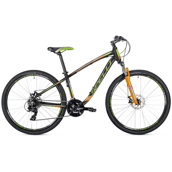 Велосипед Spelli SX-3200 27,5'' (black green)