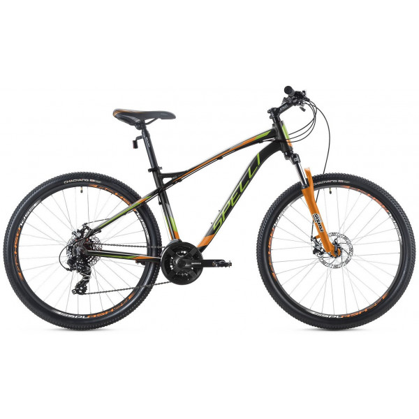 Велосипед Spelli SX-3200 29" (black green)