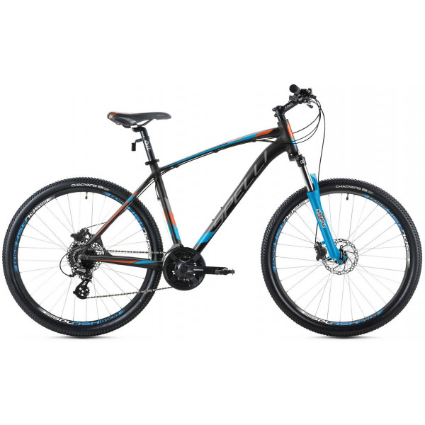 Велосипед Spelli SX-4700 27,5" (black blue)