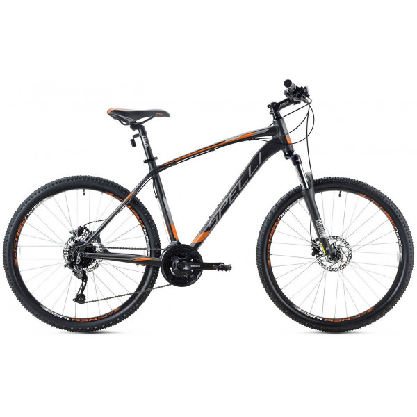 Велосипед Spelli SX-5700 29" (black orange)