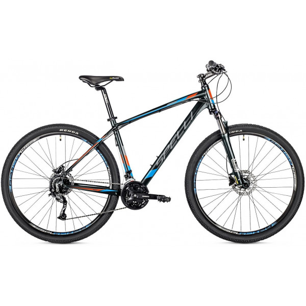 Велосипед Spelli SX-5900 27.5" (black blue orange)