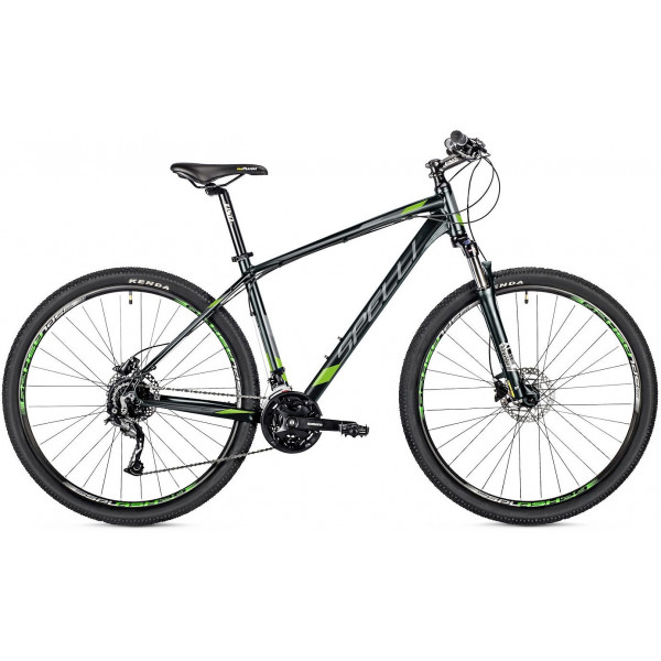 Велосипед Spelli SX-5900 27.5" (black green)