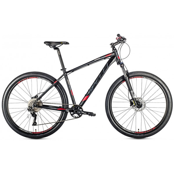 Велосипед Spelli SX-6900 27.5" (black-red)