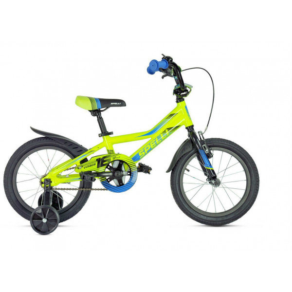 Велосипед Spelli Virage 16" (green blue)