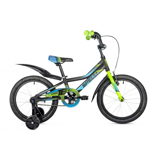 Велосипед Spelli Virage 18" (black-blue)