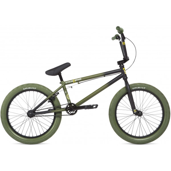 Велосипед Stolen Stereo (black green)