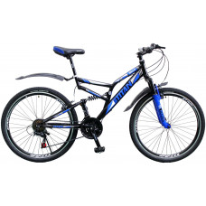 Велосипед Titan Ghost 26" (black blue)