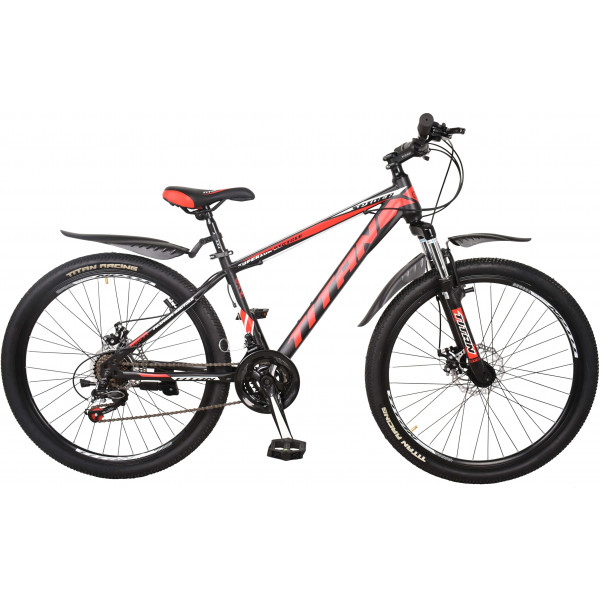 Велосипед Titan Spider 26 (black-red)