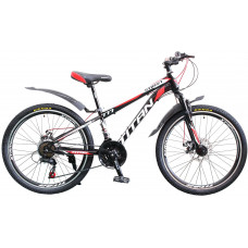 Велосипед Titan Street 24" (black-white-red)