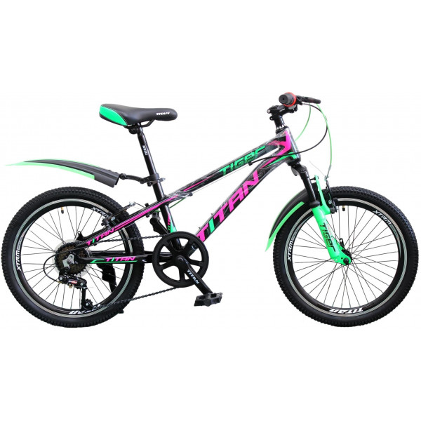 Велосипед Titan Tiger 20'' (pink-green)