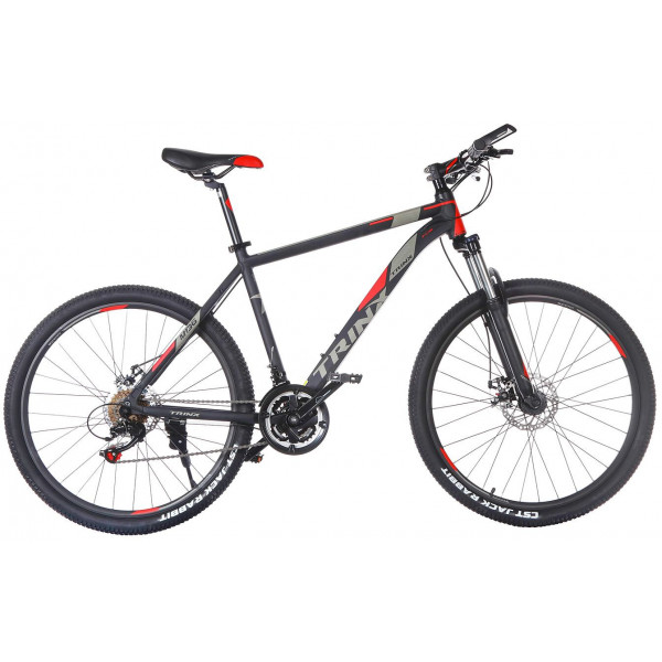 Велосипед Trinx Majestic M136 (black-grey)
