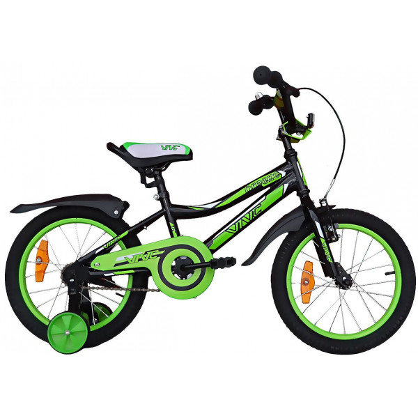 Велосипед VNC Breeze 16" (black green)
