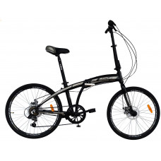 Велосипед VNC Longway 24" (black-grey)