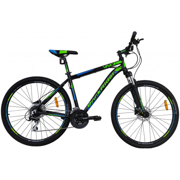 Велосипед VNC RockRider A7 27,5" (black green)